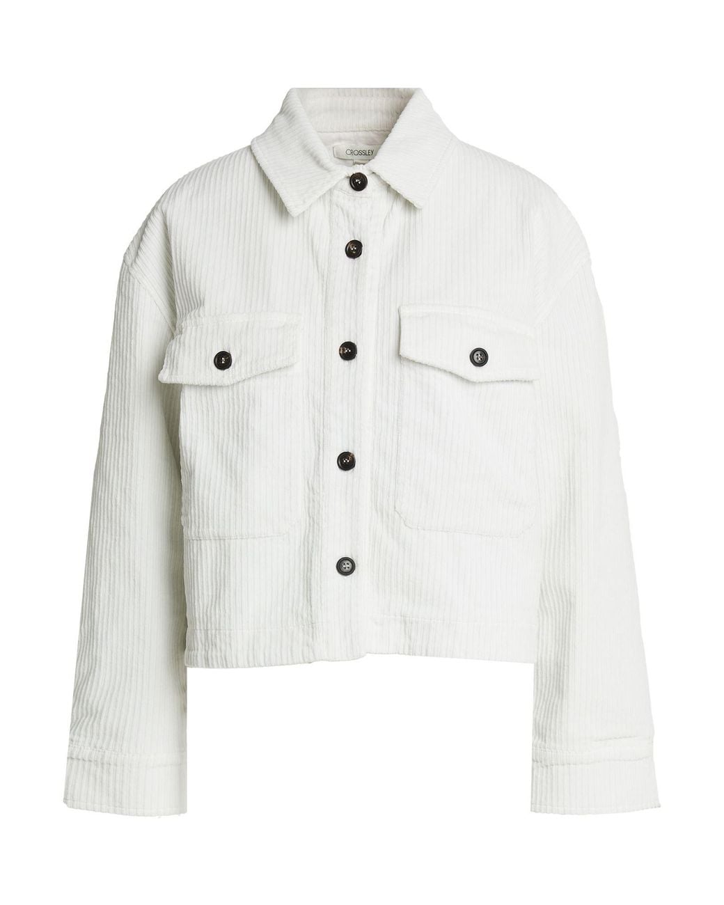 Crossley White Jacket Cotton, Elastane