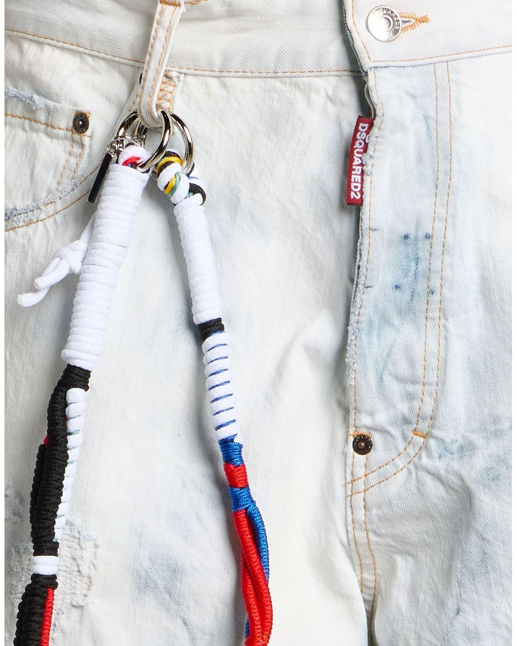 DSquared² White Jeans Cotton for men