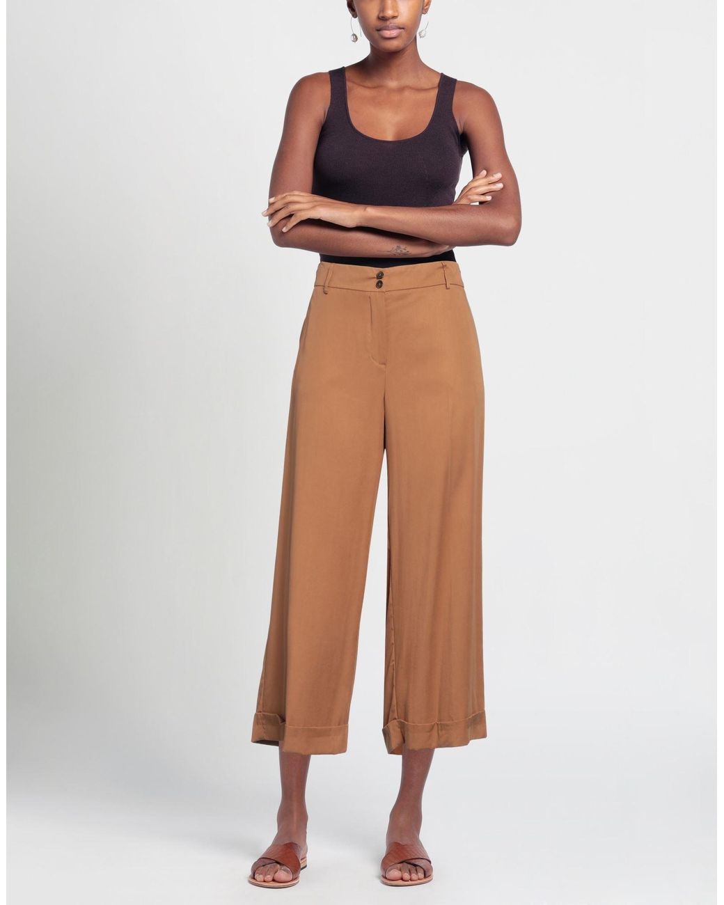 Rossopuro Brown Trouser
