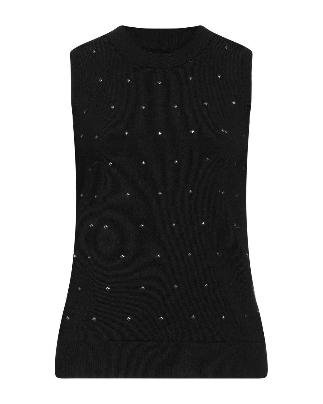 ARMANI EXCHANGE Black Sweater Viscose, Polyamide