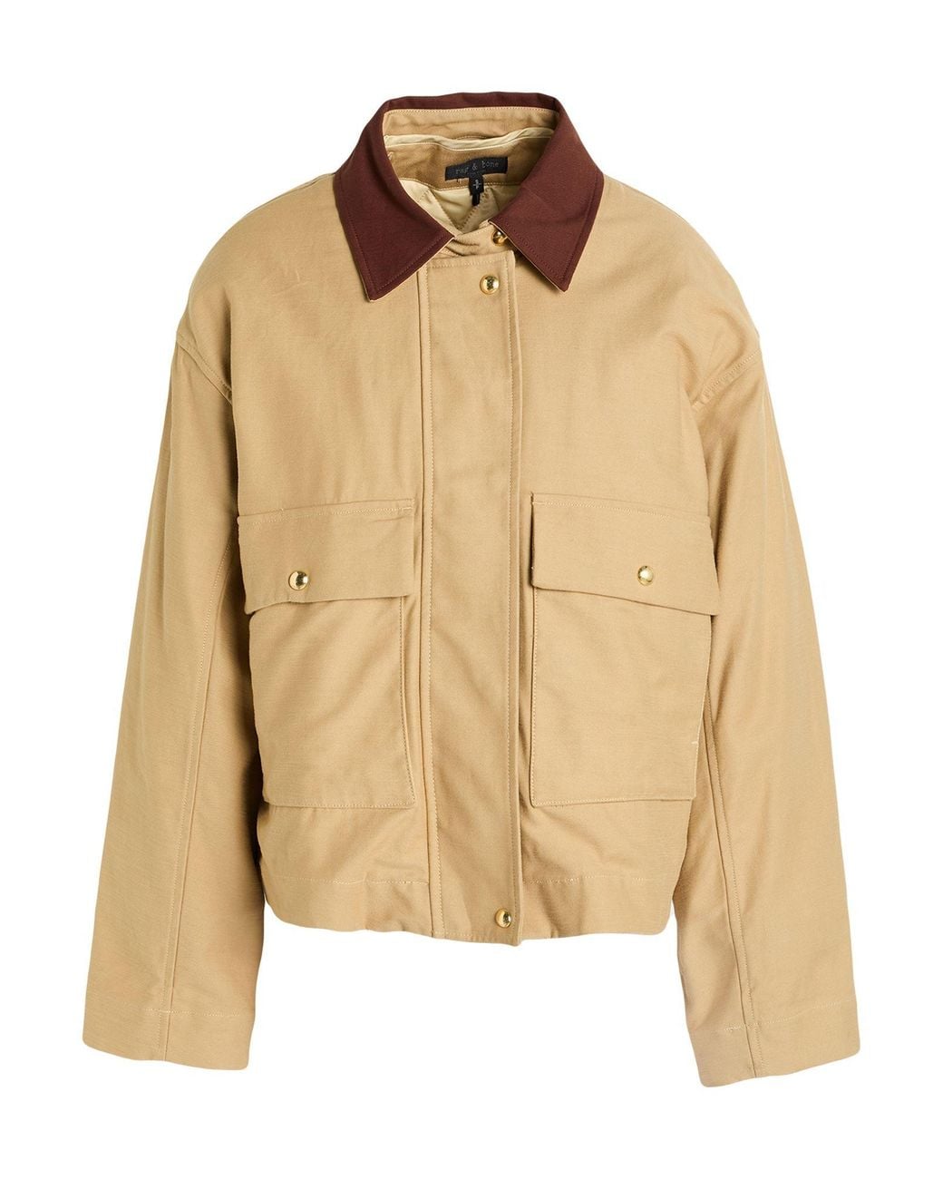 Rag & Bone Natural Jacket Cotton