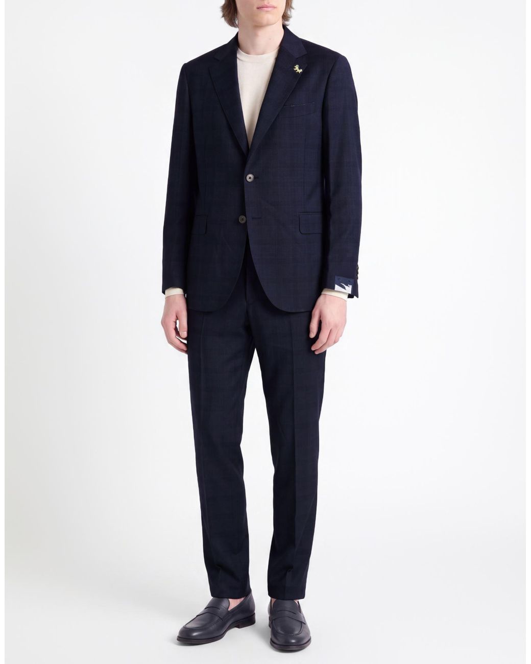 Traje Tombolini de hombre de color Blue