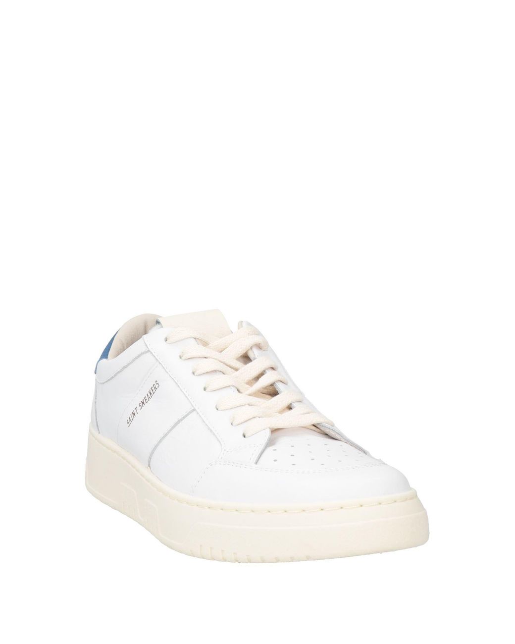 SAINT SNEAKERS White Sneakers Leather for men