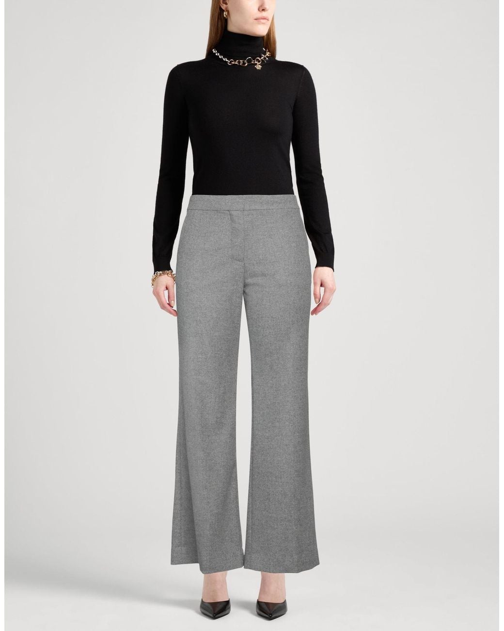 Givenchy Gray Pants Wool