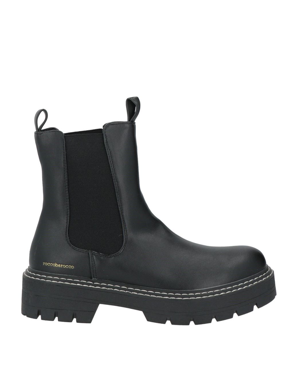 Rocco Barocco Black Ankle Boots