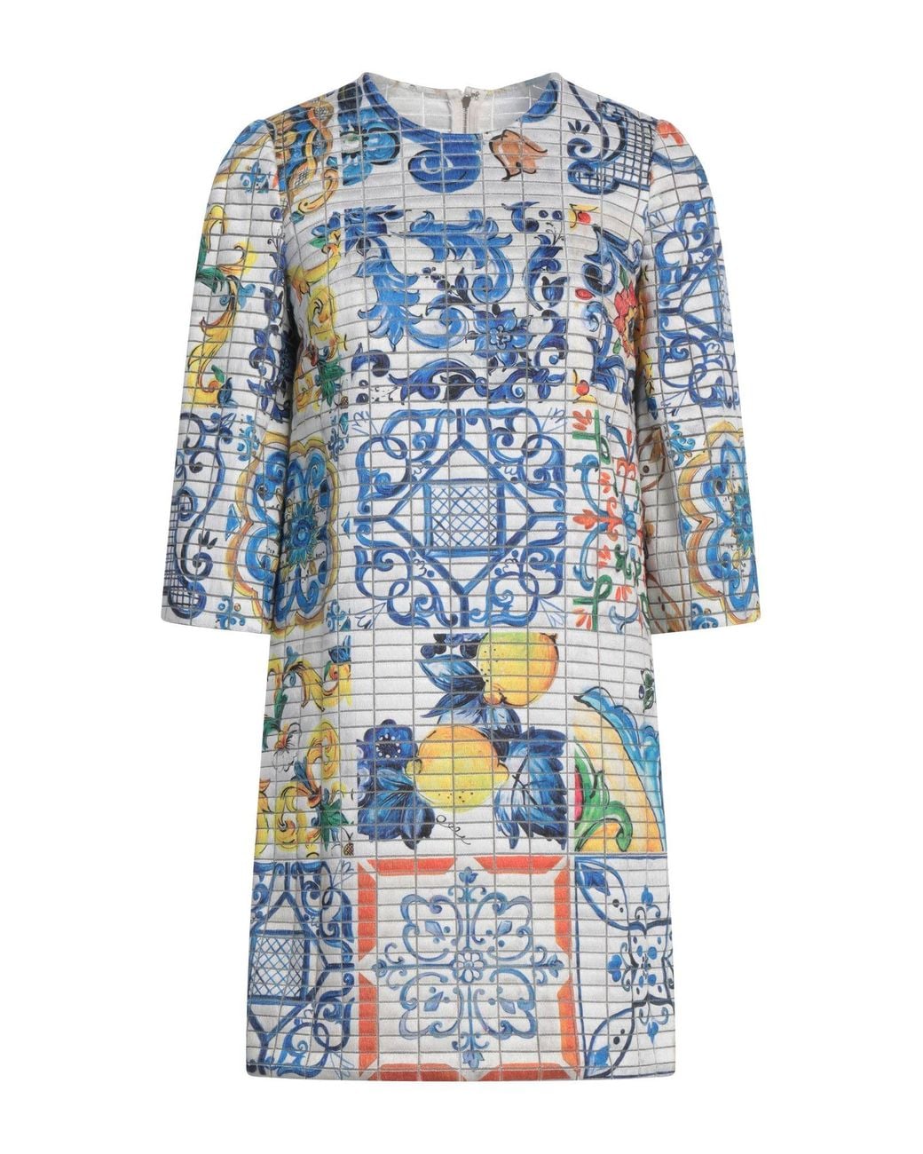 Dolce & Gabbana Blue Mini Dress