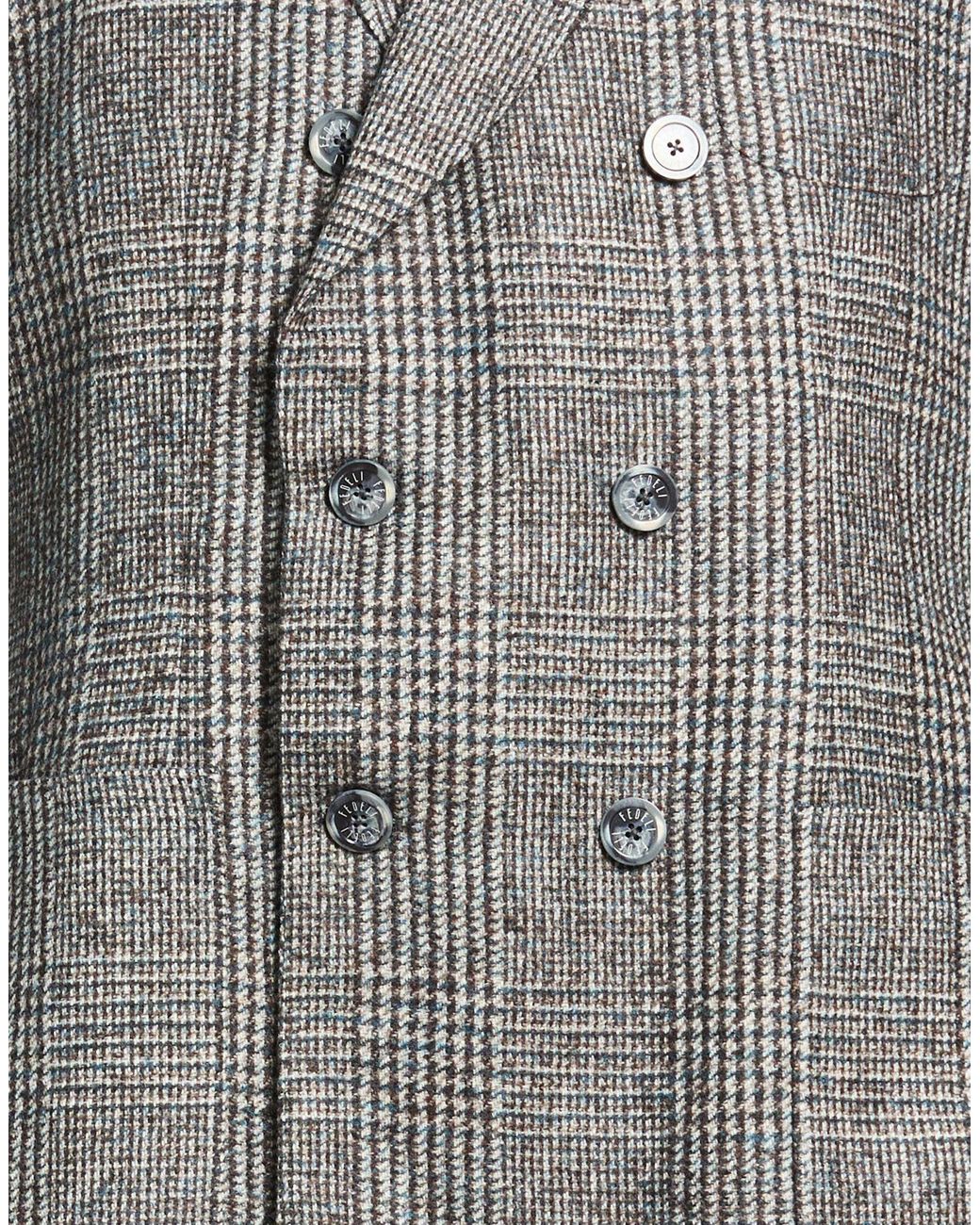 Fedeli Gray Blazer for men