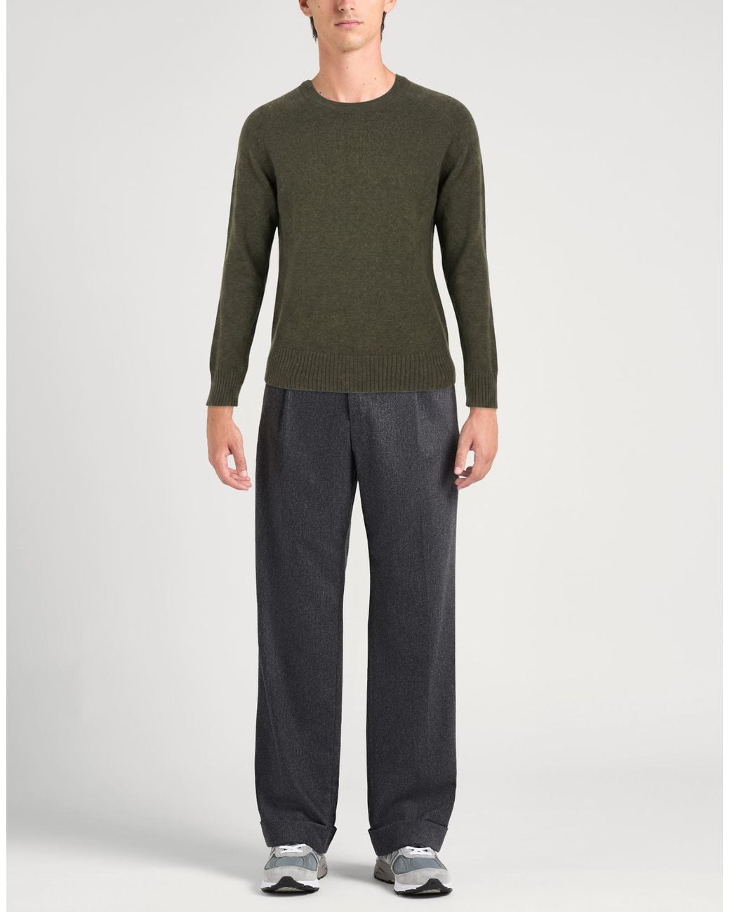 Brooksfield Green Jumper for men