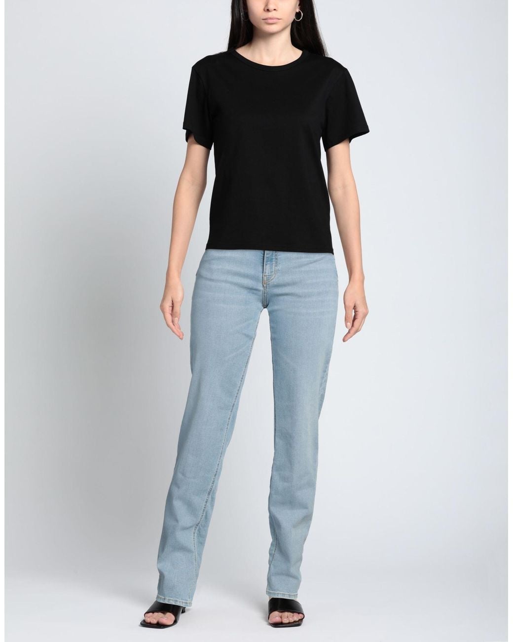 ERMANNO FIRENZE Blue Jeans Cotton, Elastane