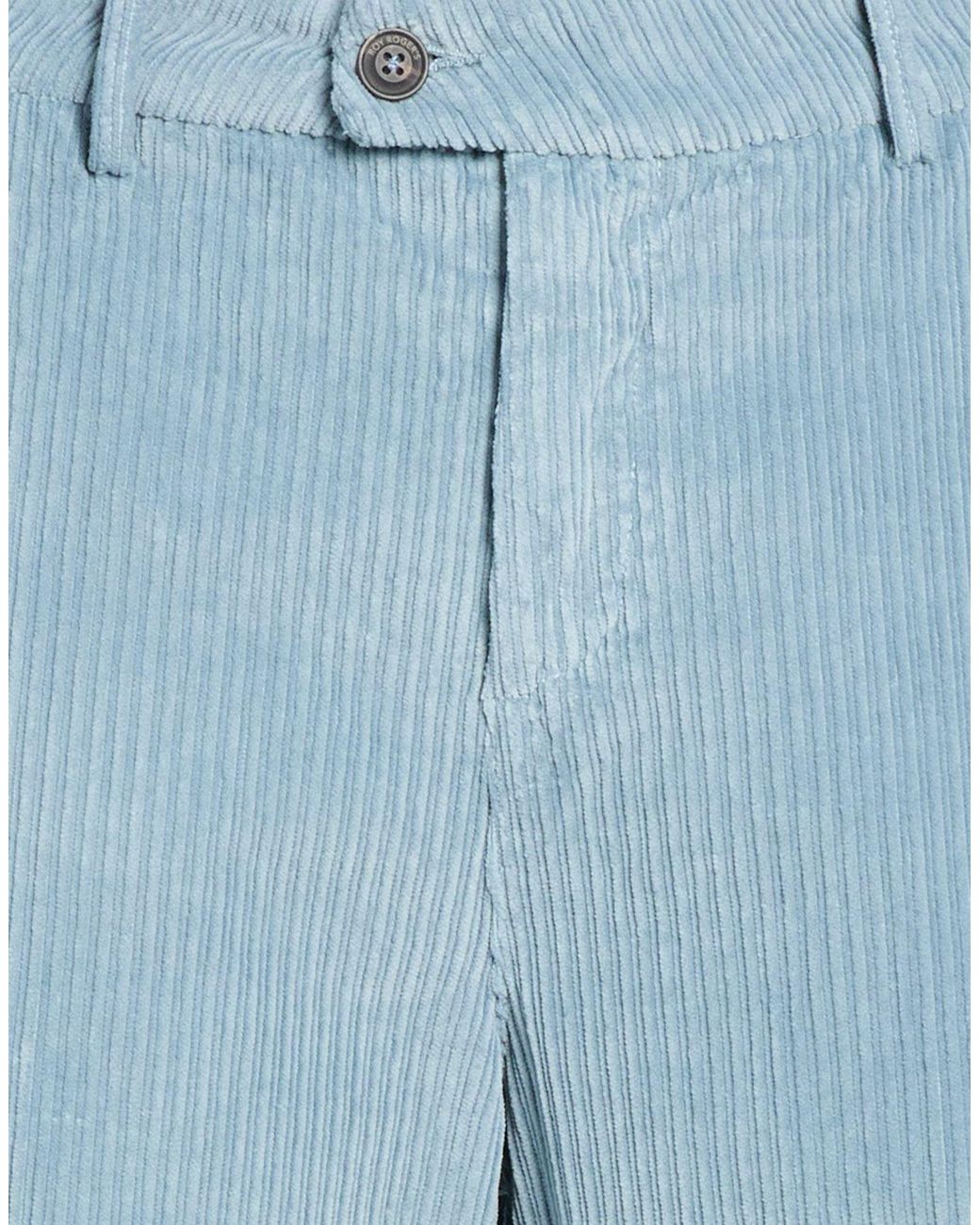 Roy Rogers Blue Pants Cotton, Elastane