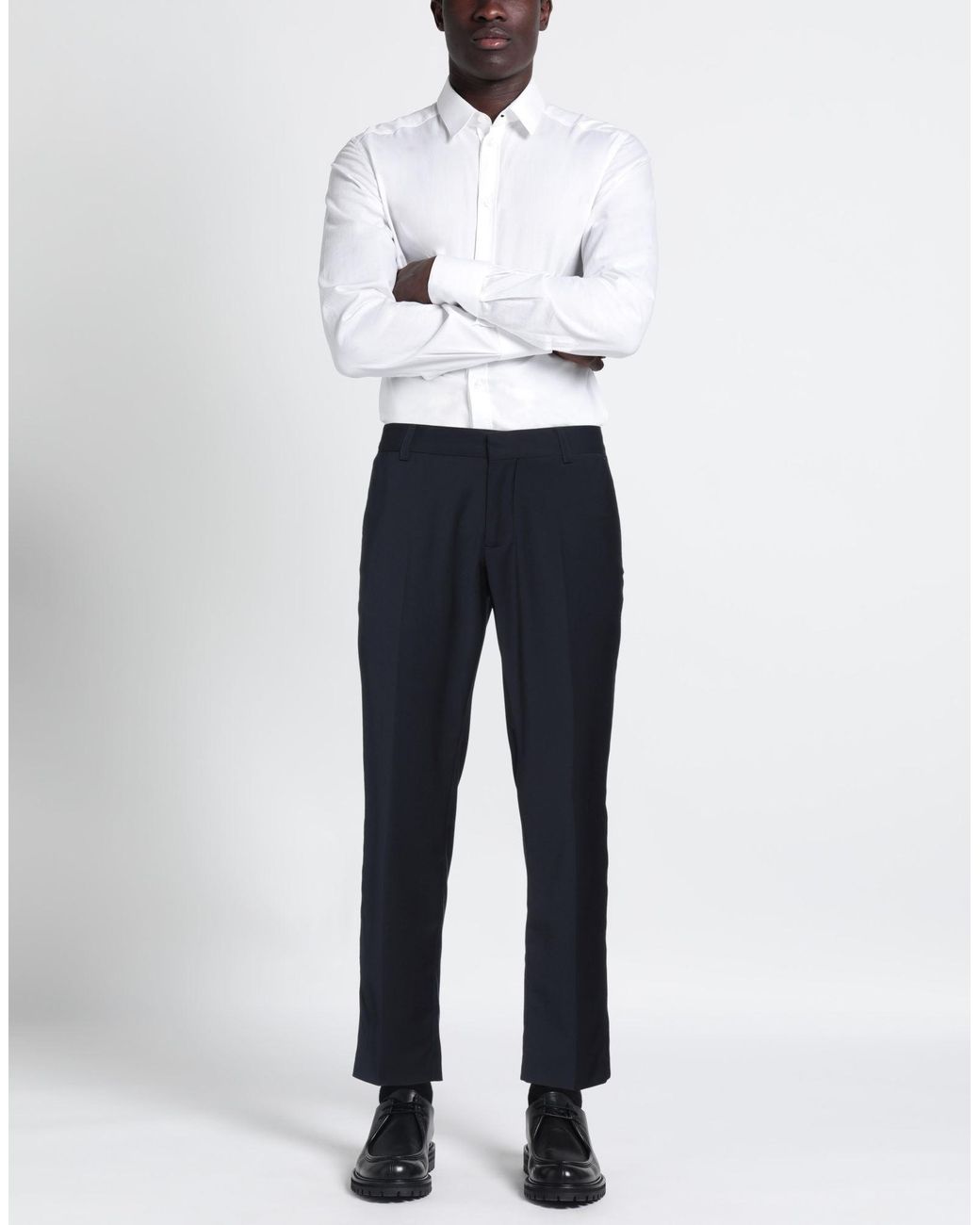 Daniele Alessandrini Blue Trouser for men