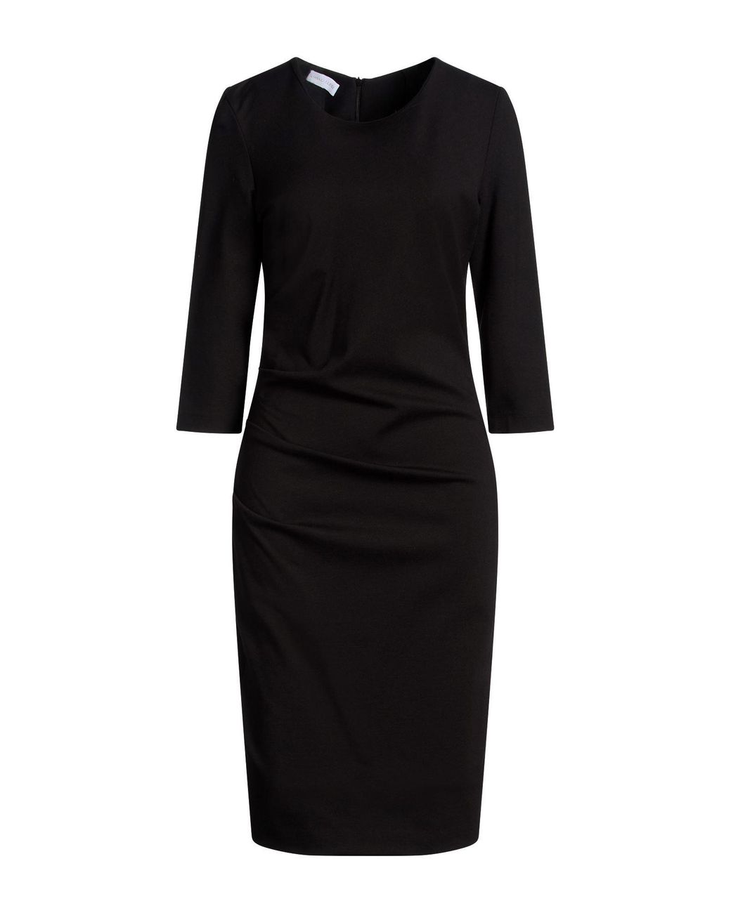 Diana Gallesi Black Midi Dress Viscose, Polyamide, Elastane