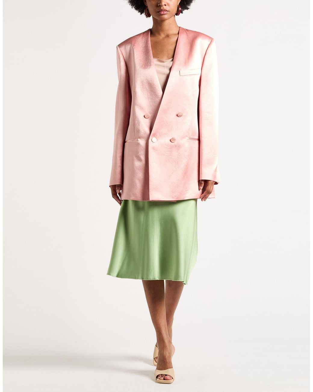Philosophy Di Lorenzo Serafini Pink Blazer Acetate