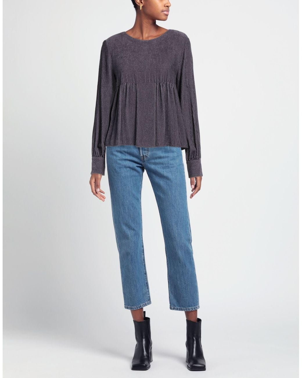 Manila Grace Blue Top