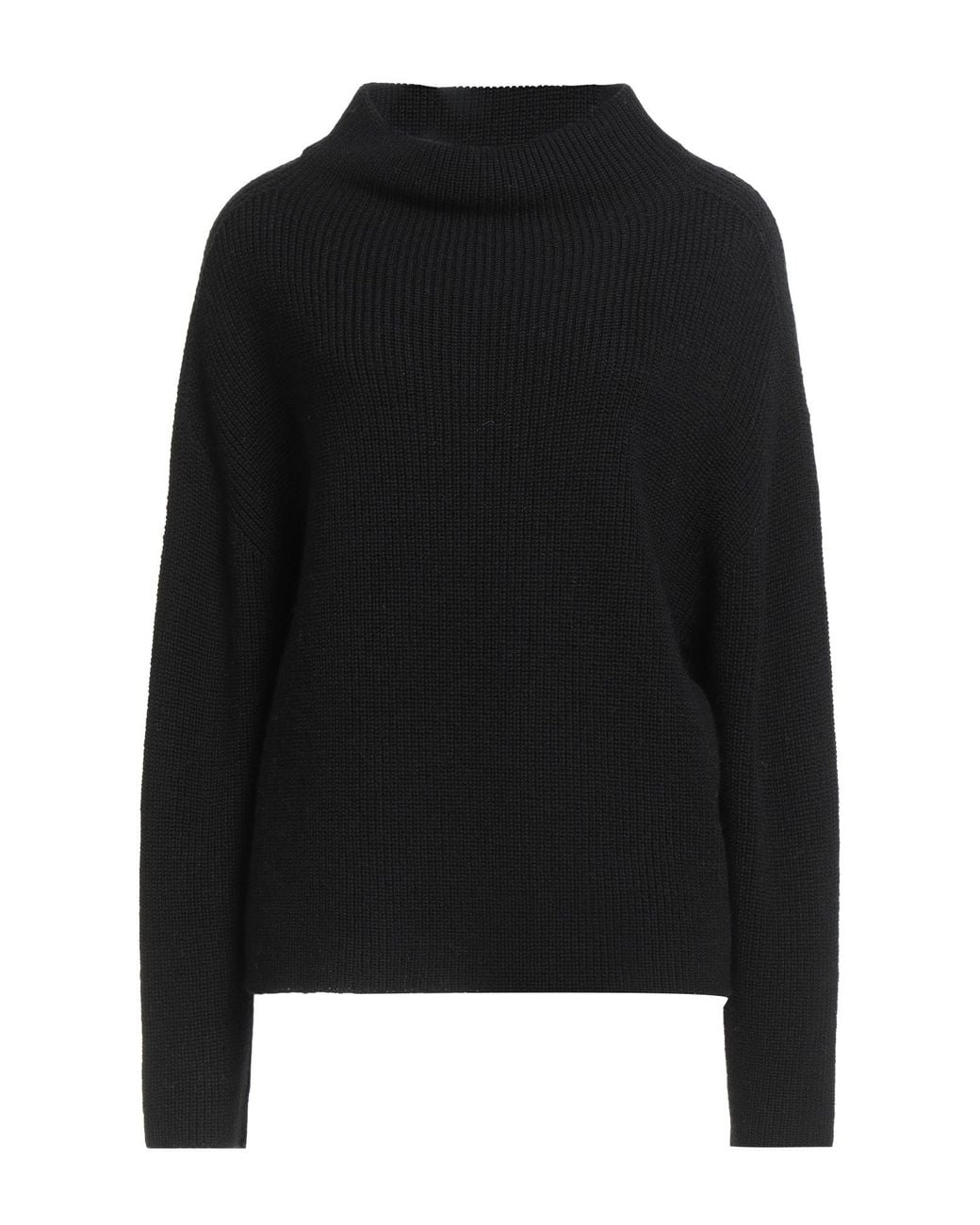 Alpha Studio Black Rollkragenpullover