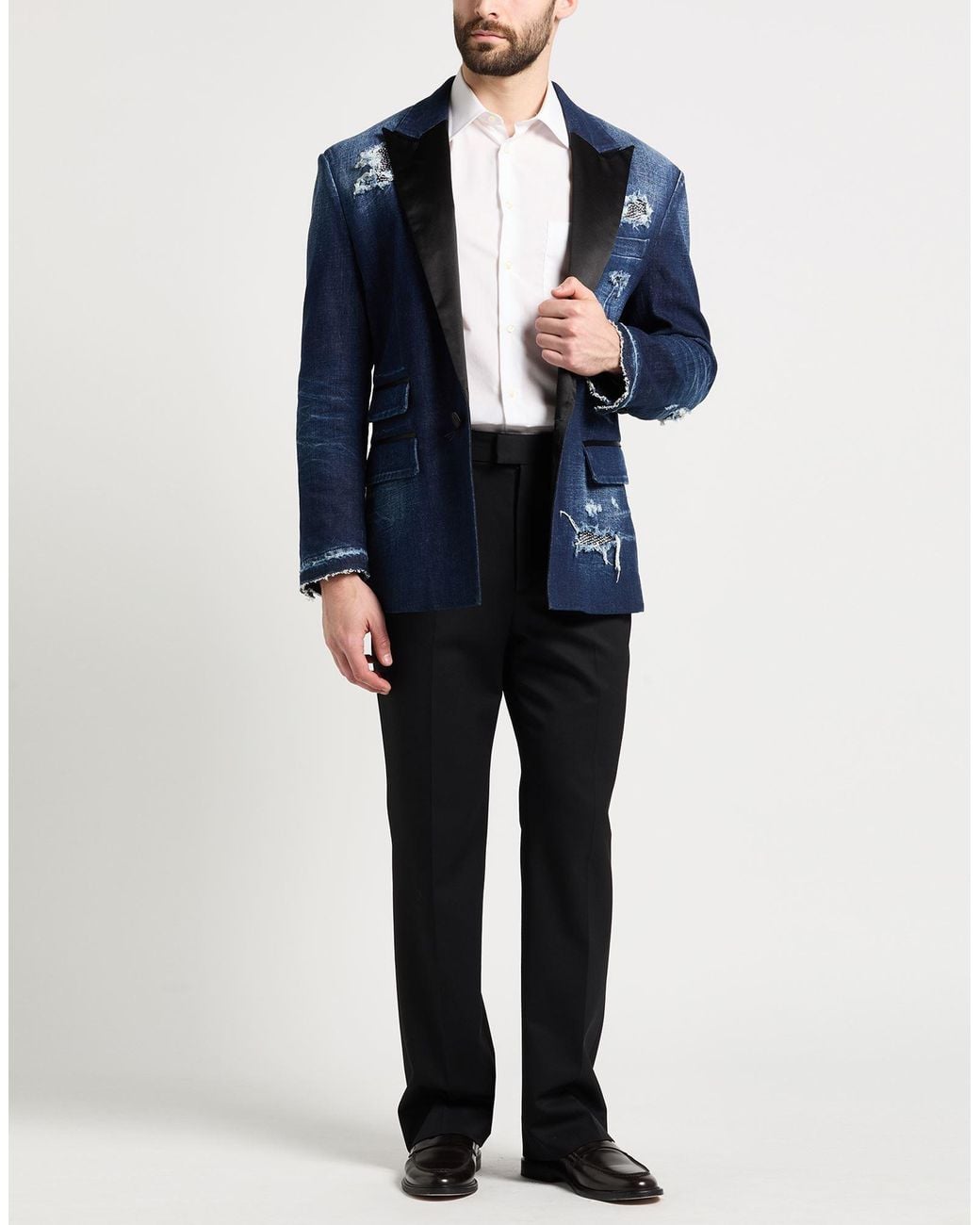 DSquared² Blue Blazer for men