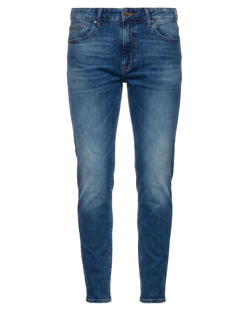 ARMANI EXCHANGE Blue Jeans Cotton, Polyacrylic, Elastane for men