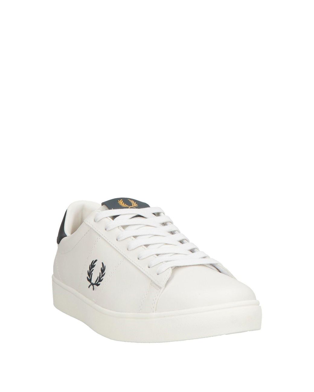 Fred Perry White Sneakers Leather for men