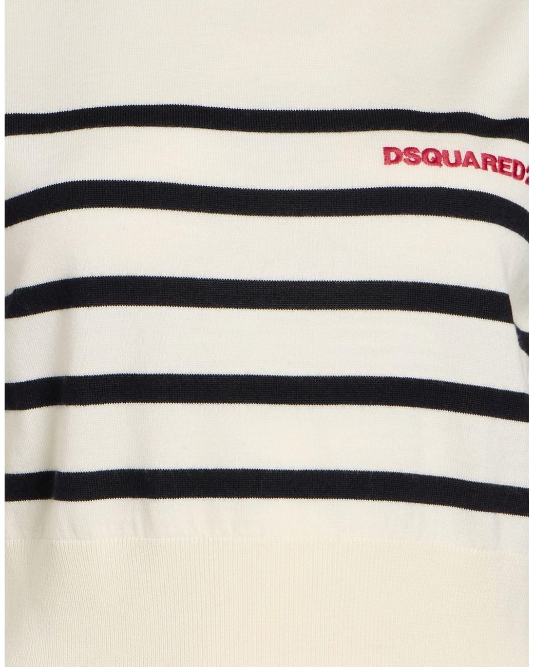 DSquared² White Sweaters