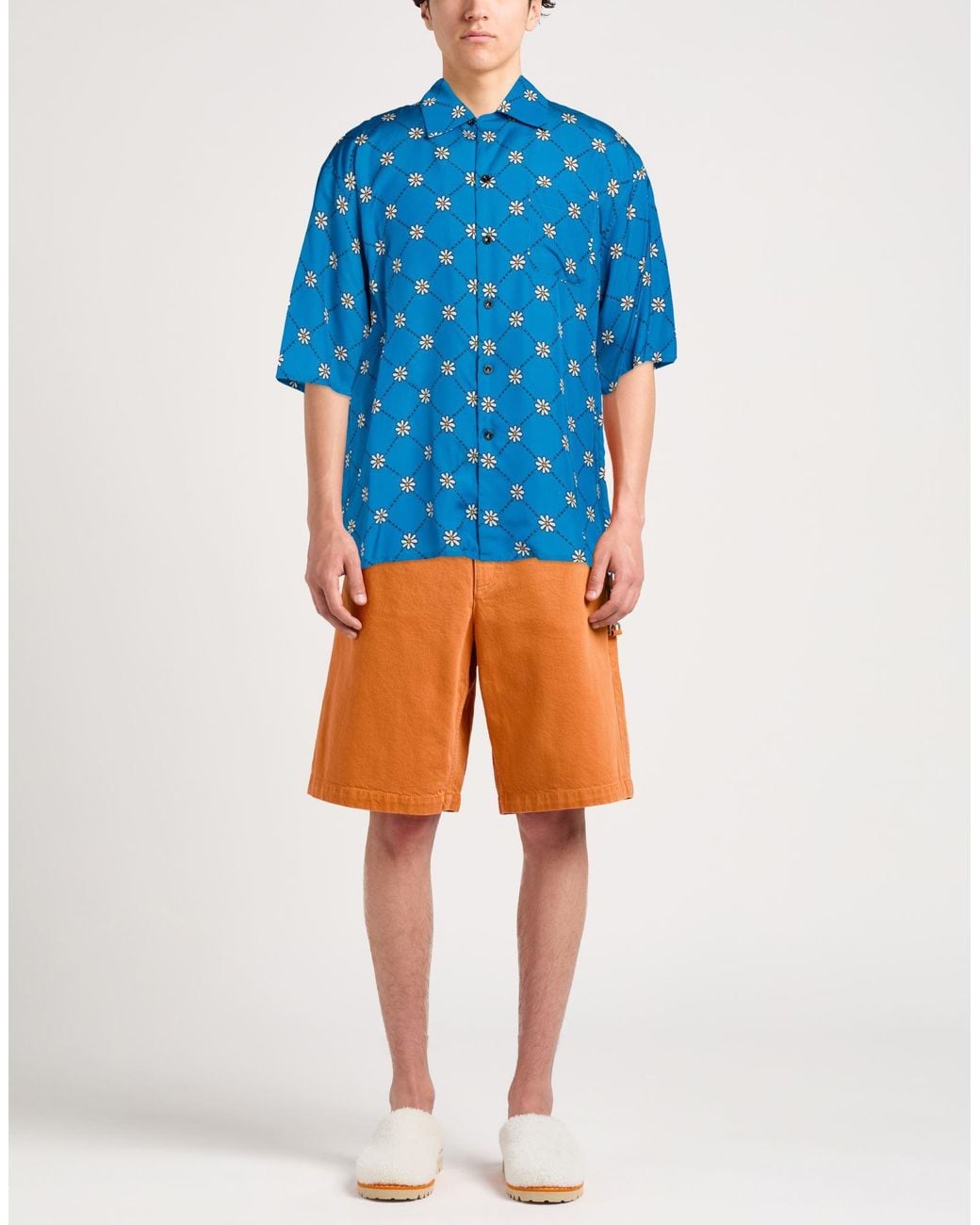 Camisa Marni de hombre de color Blue