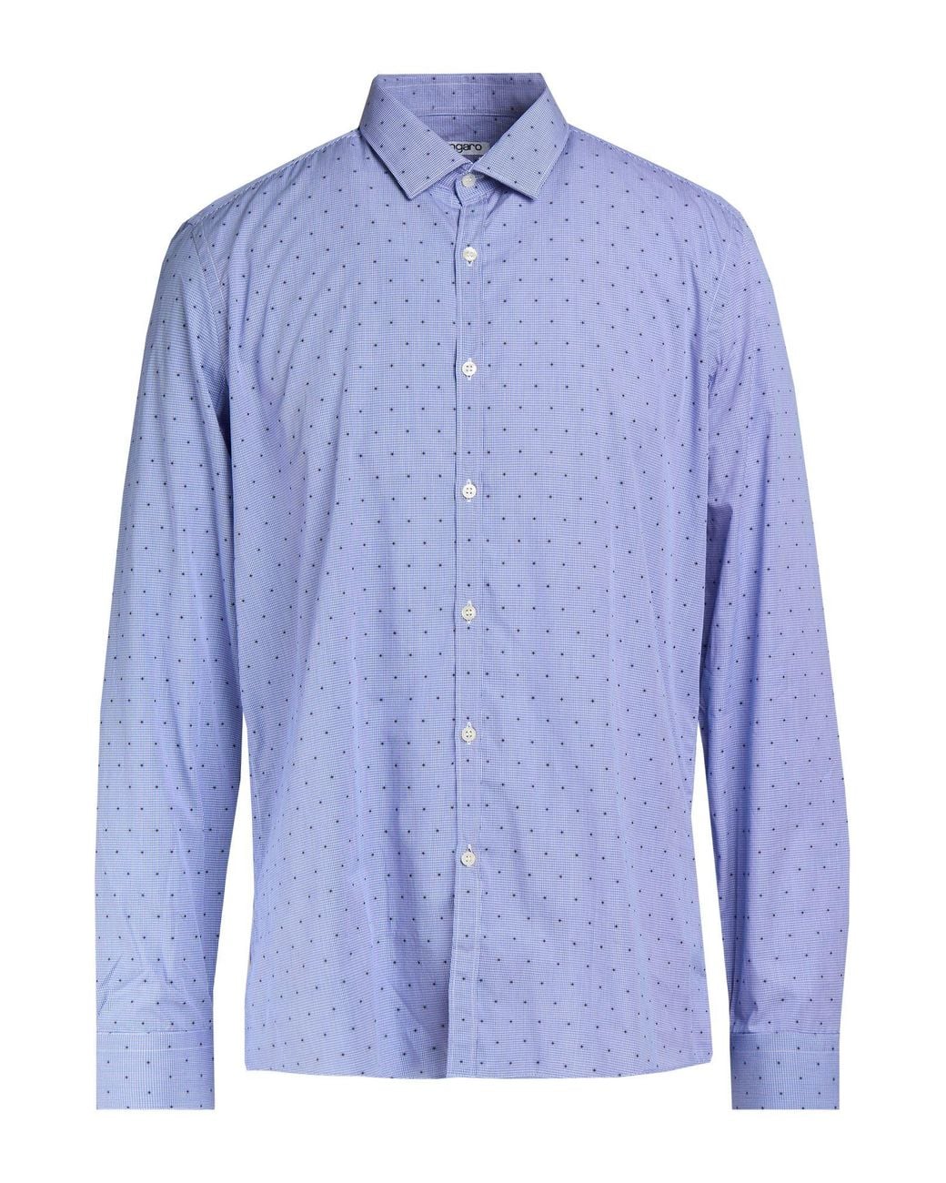 Emanuel Ungaro Blue Shirt Cotton for men