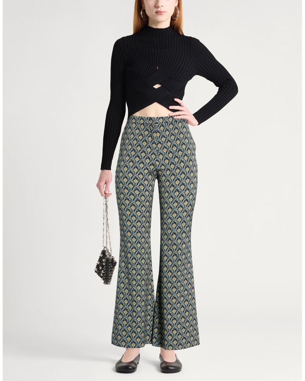 Etro Gray Trouser