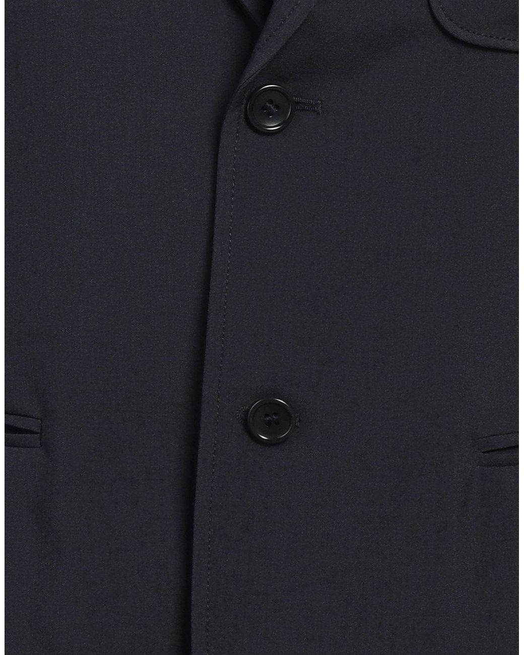 Daniele Alessandrini Blue Blazer Polyester for men