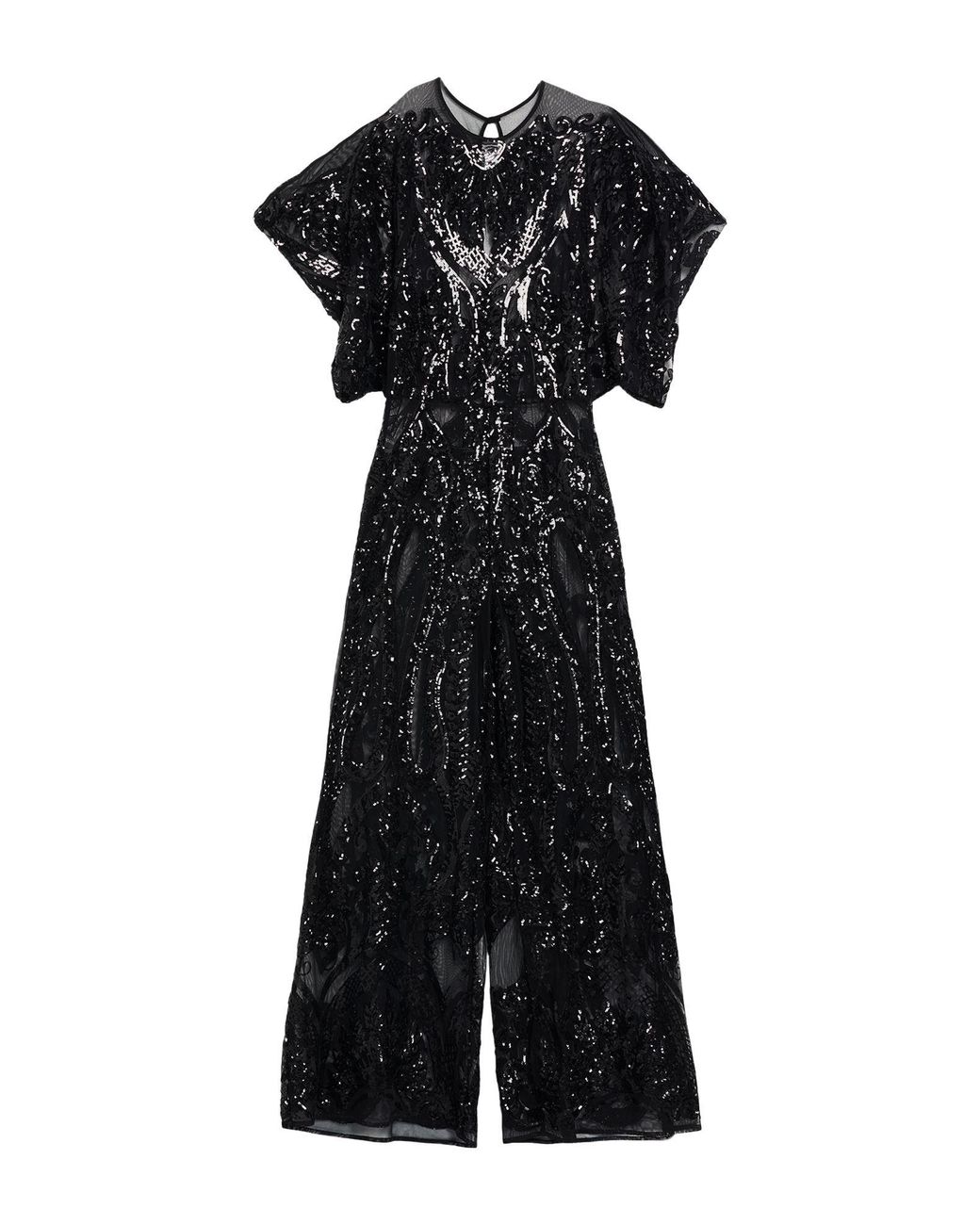 Norma Kamali Black Jumpsuit Polyester, Elastane