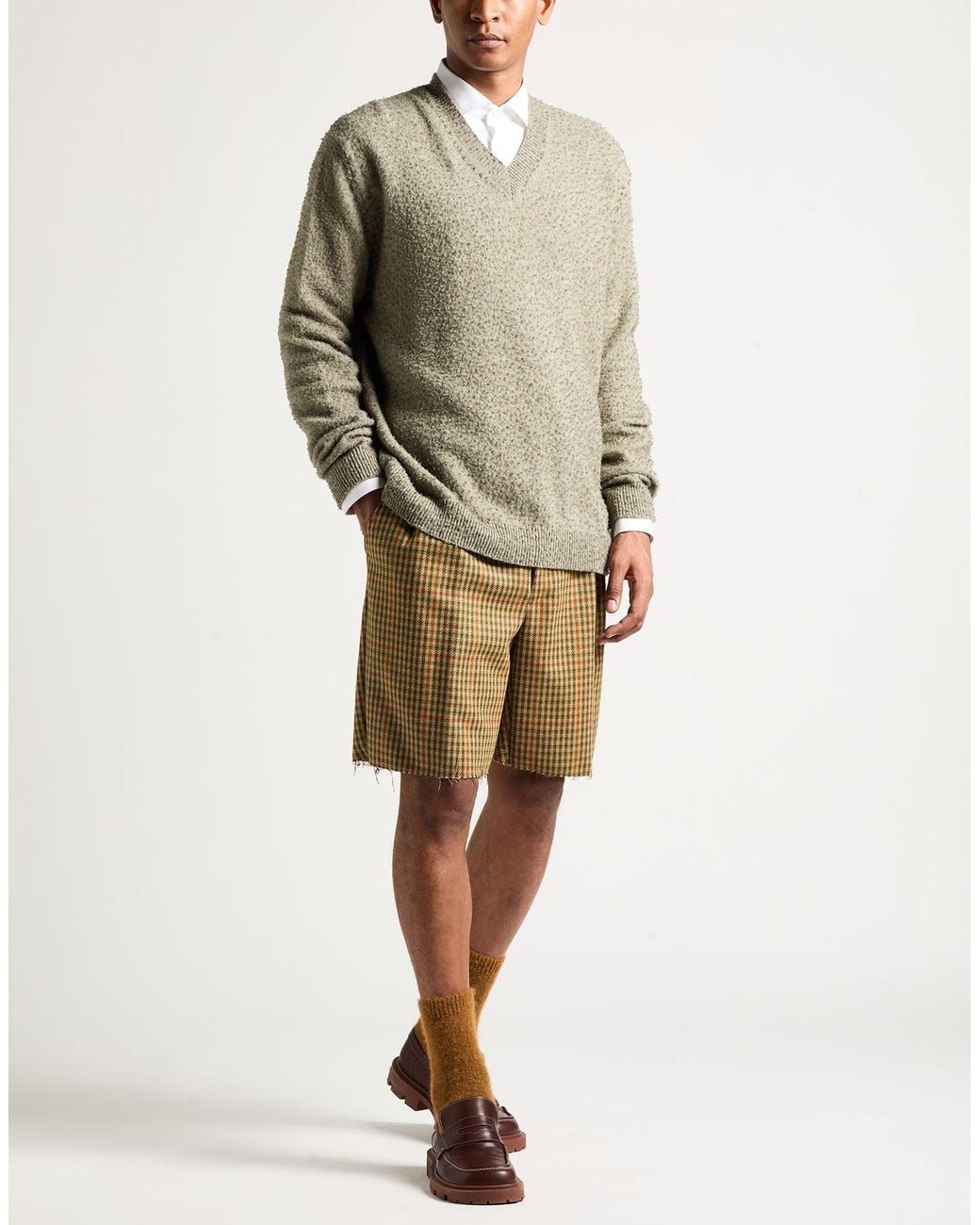 Maison Margiela Green Jumper for men