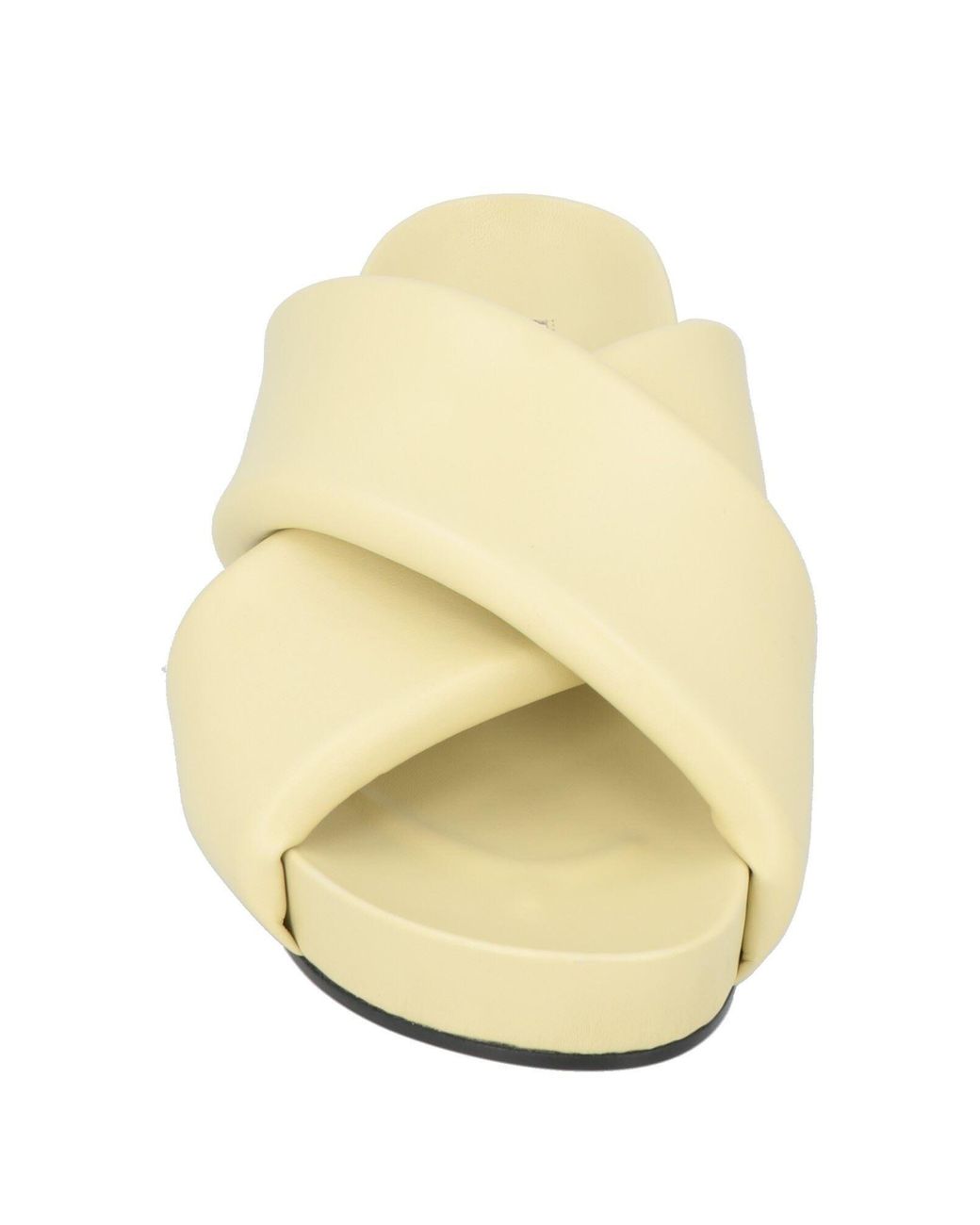 Jil Sander Natural Sandals Leather