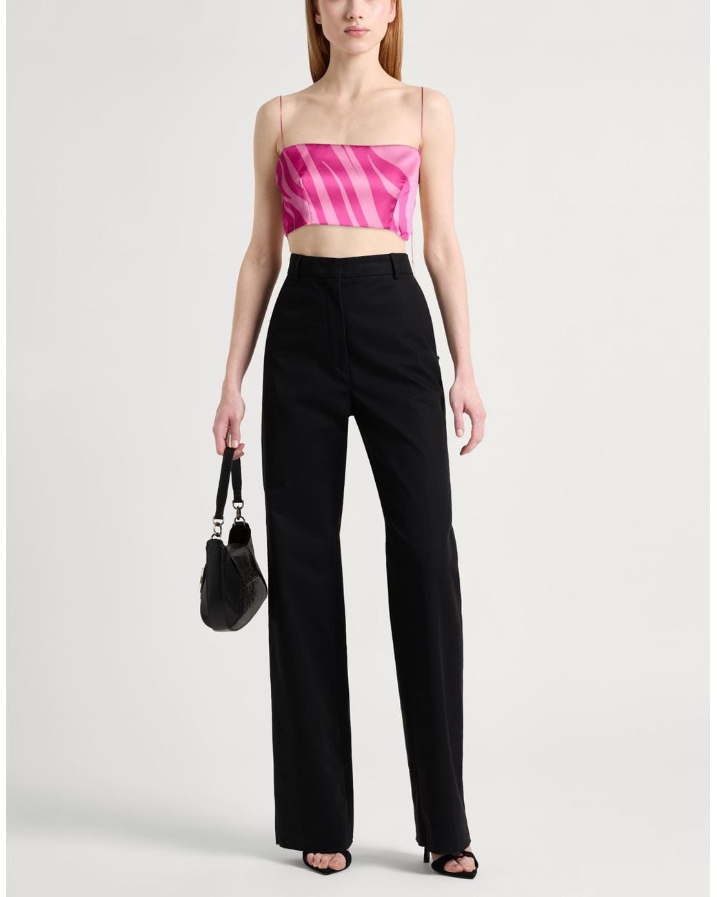 Nineminutes Pink Top Polyester, Elastane