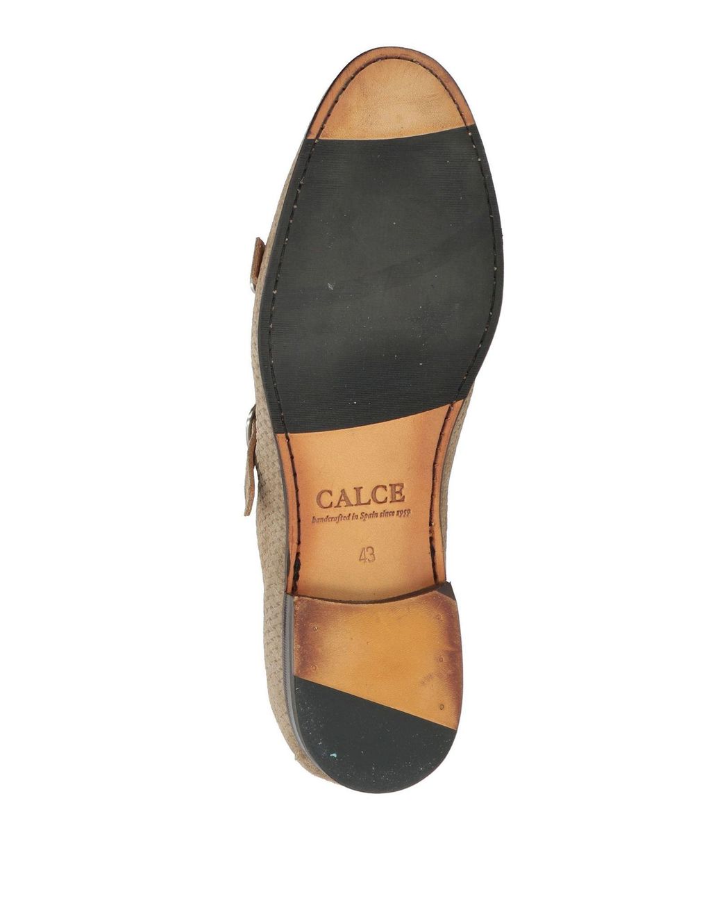 Calce Green Loafers Leather for men