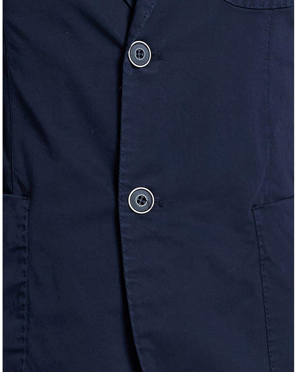 Exte Blue Blazer Cotton, Elastane for men