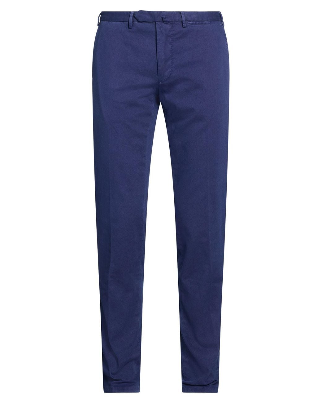 Santaniello Blue Pants Cotton, Elastane for men