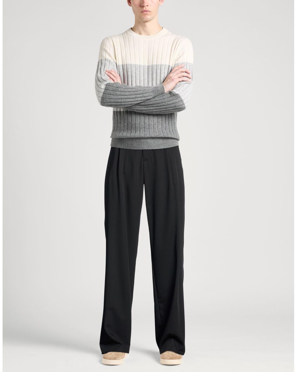 Lardini Black Trouser for men