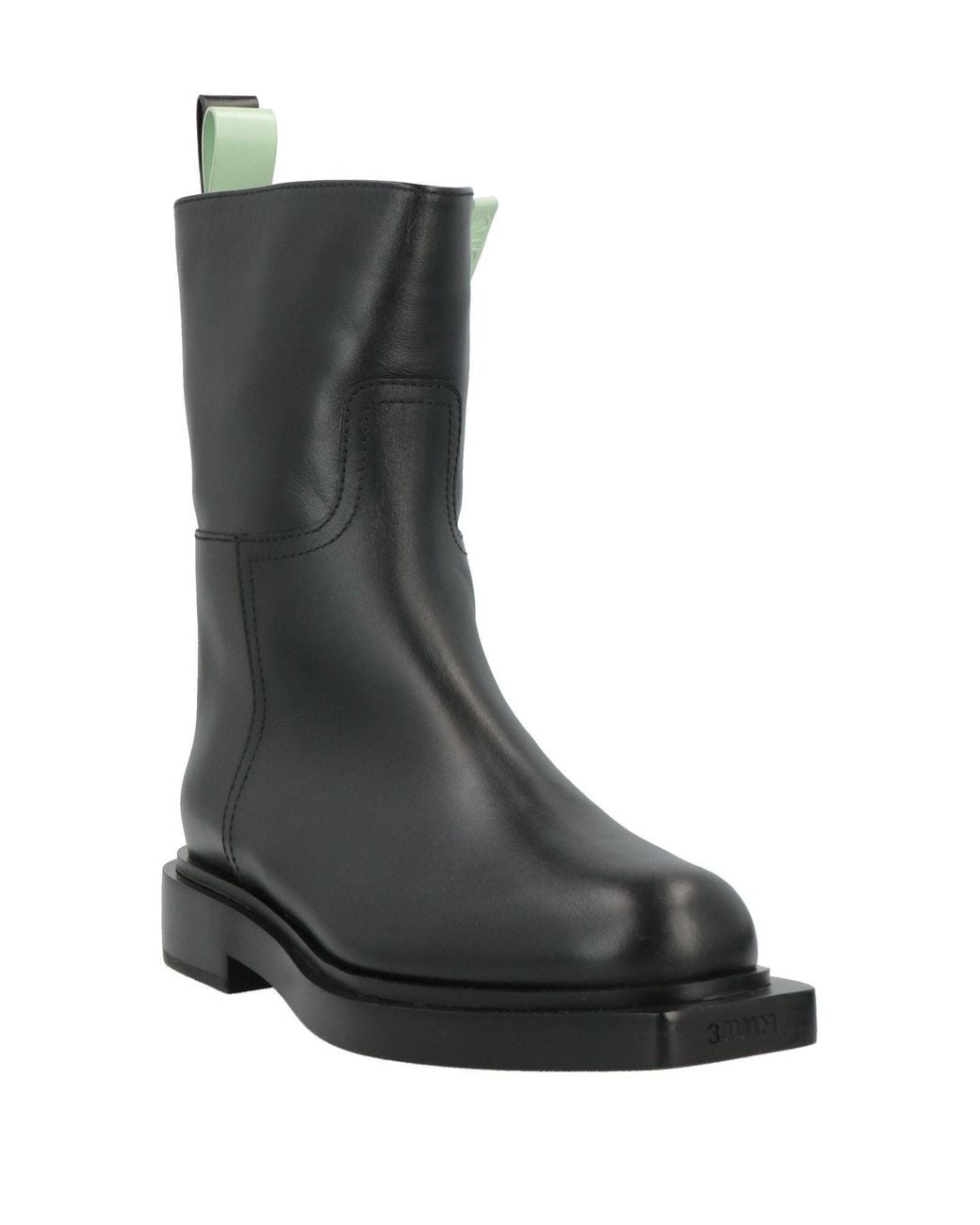 3Juin Black Ankle Boots