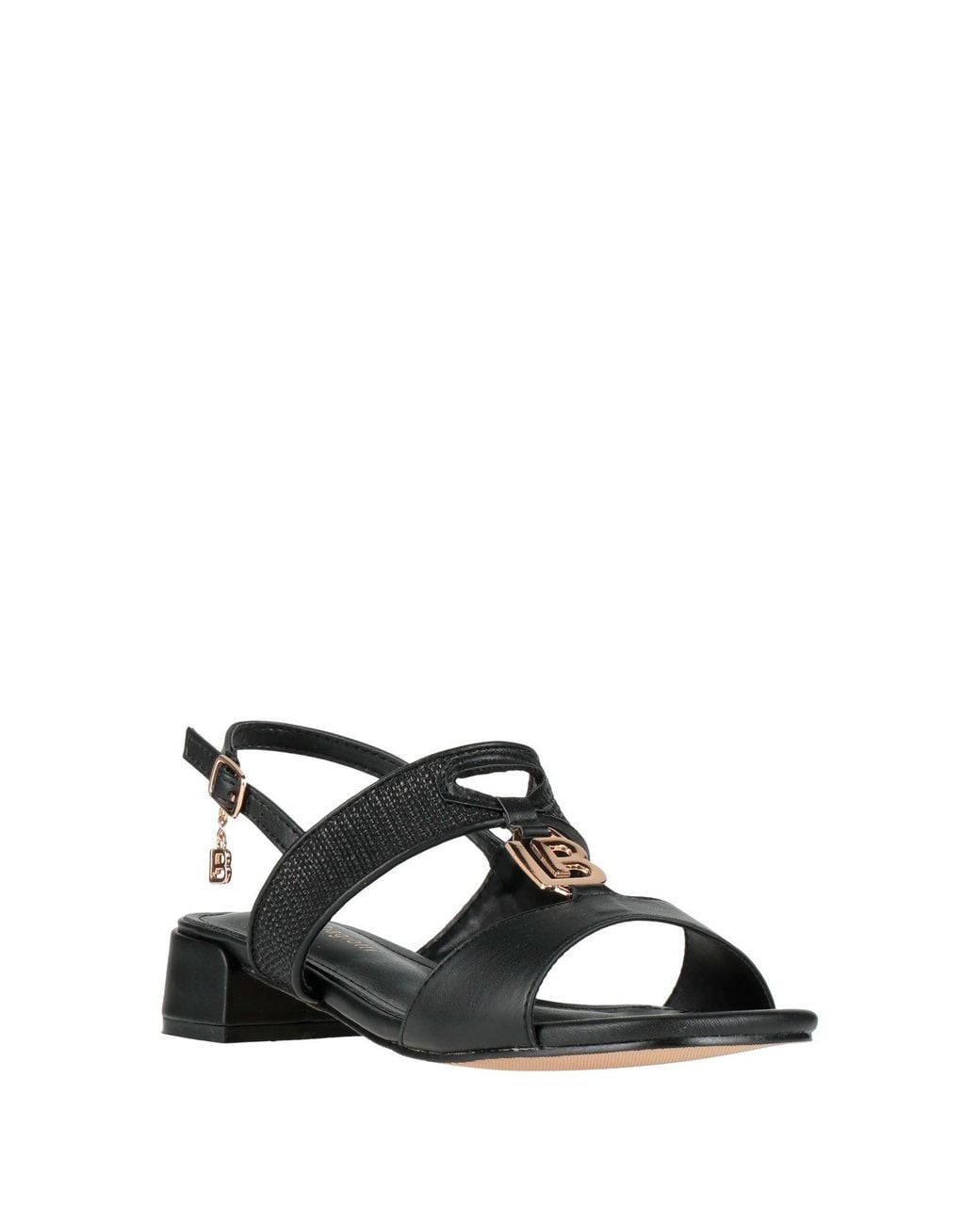 Laura Biagiotti Black Sandals