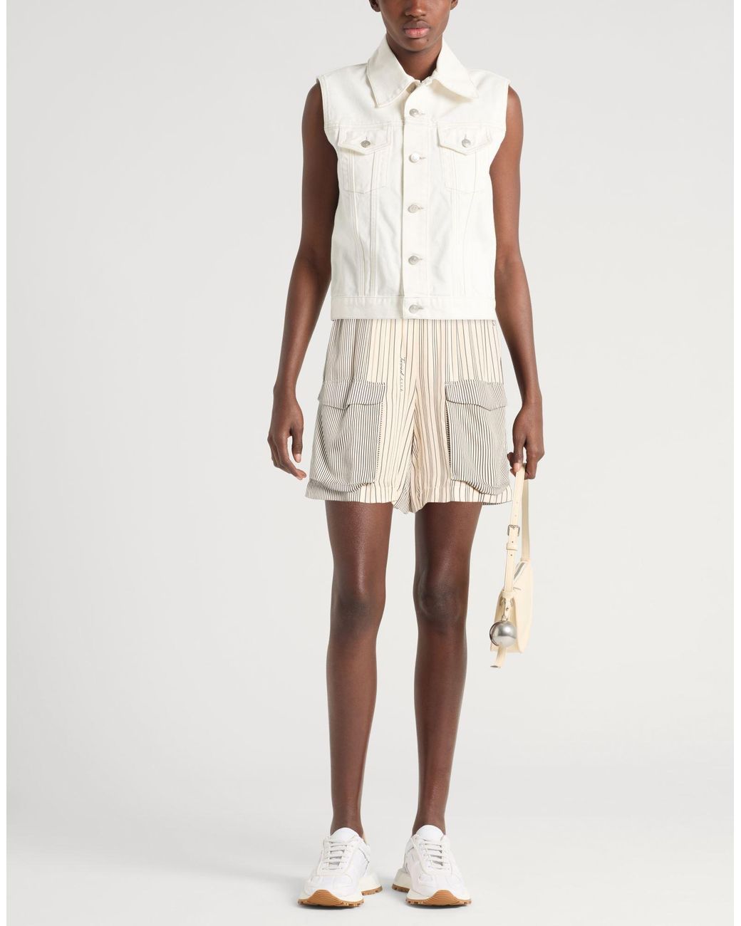 Twinset Natural Shorts & Bermuda Shorts