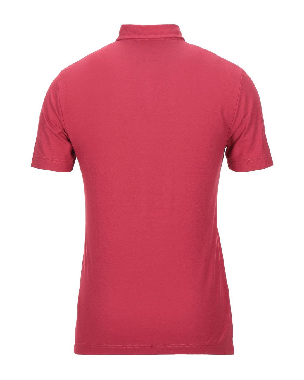 Zanone Red Polo Shirt for men