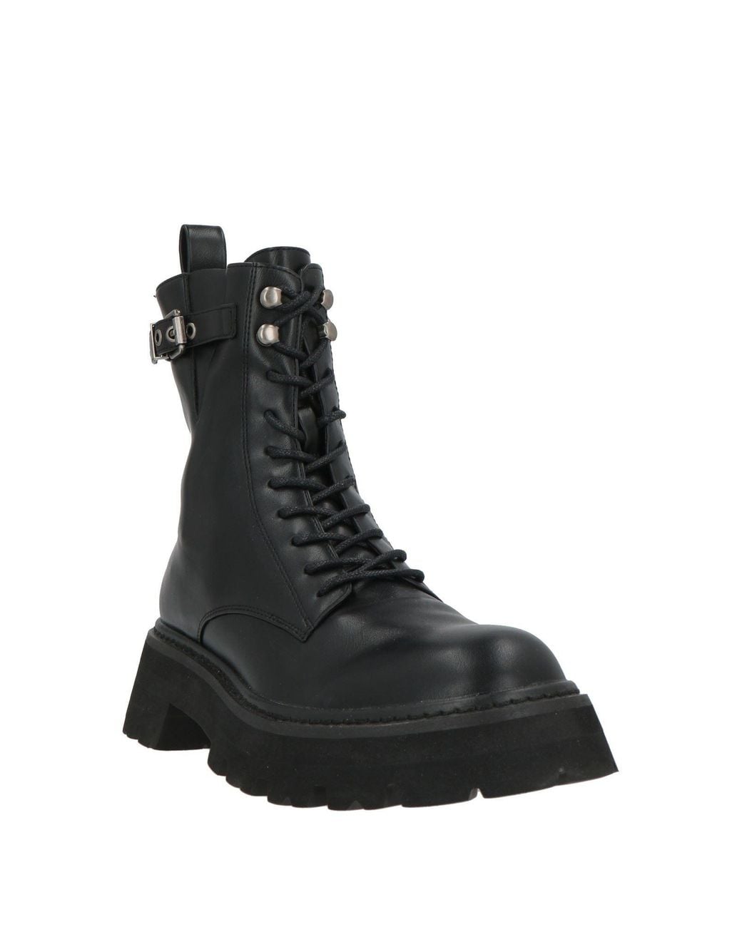 Twinset Black Ankle Boots Synthetic Material