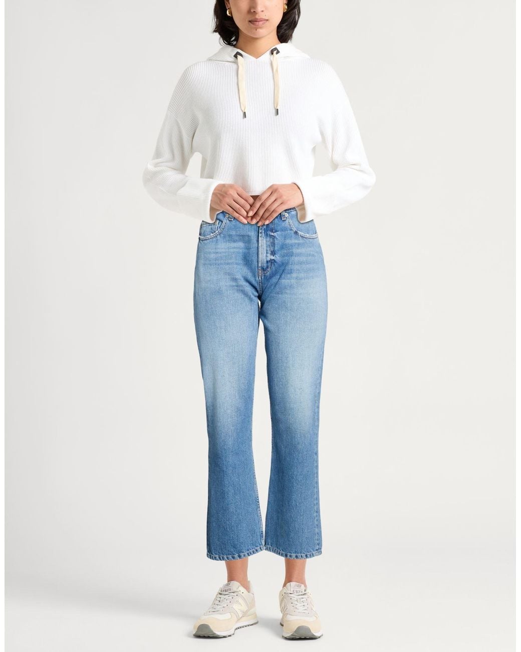 Semicouture Blue Jeans Cotton