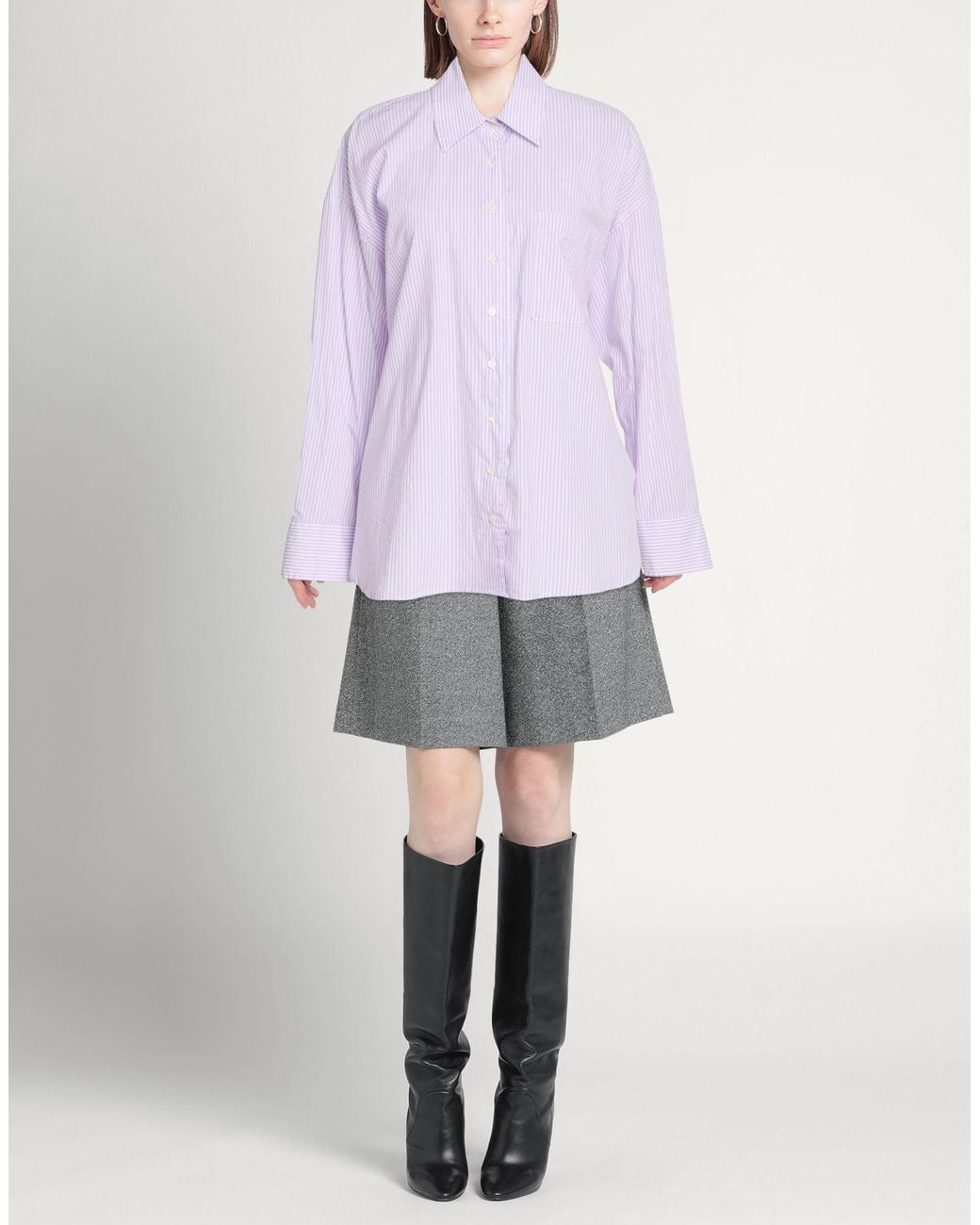 Xirena Purple Shirt