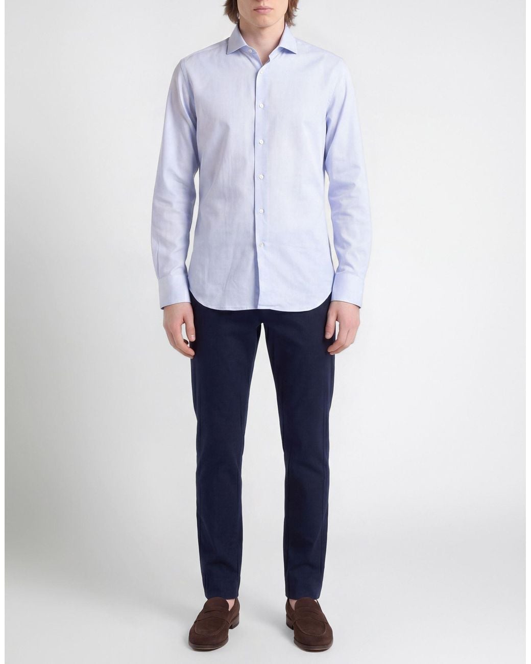 ALEX INGH Blue Shirts for men