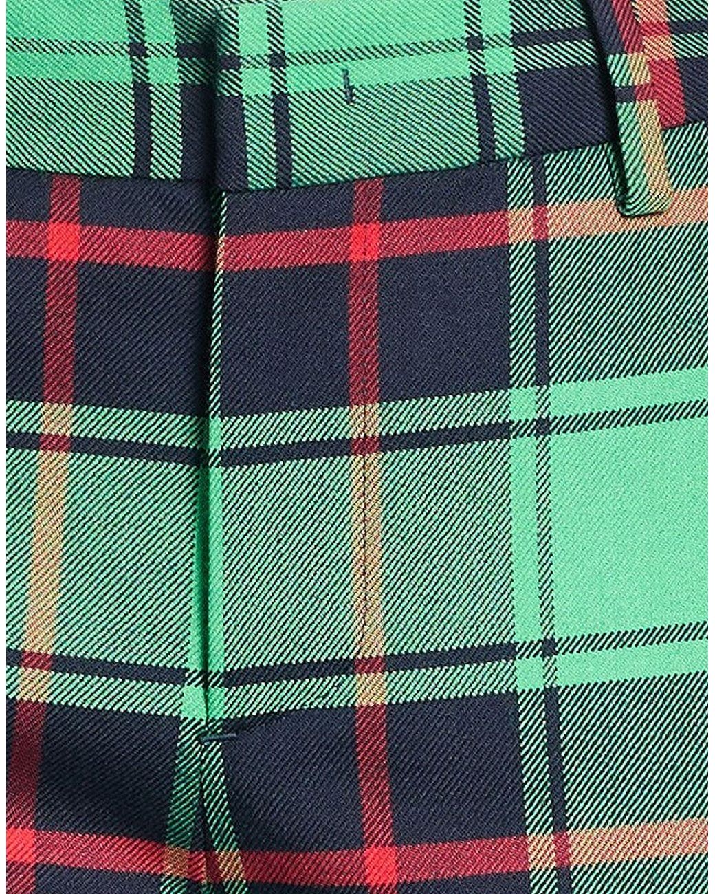 PT Torino Green Pants Virgin Wool, Elastane