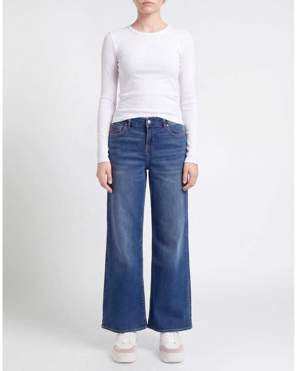 True Religion Blue Jeans Cotton, Polyester, Lyocell, Elastane
