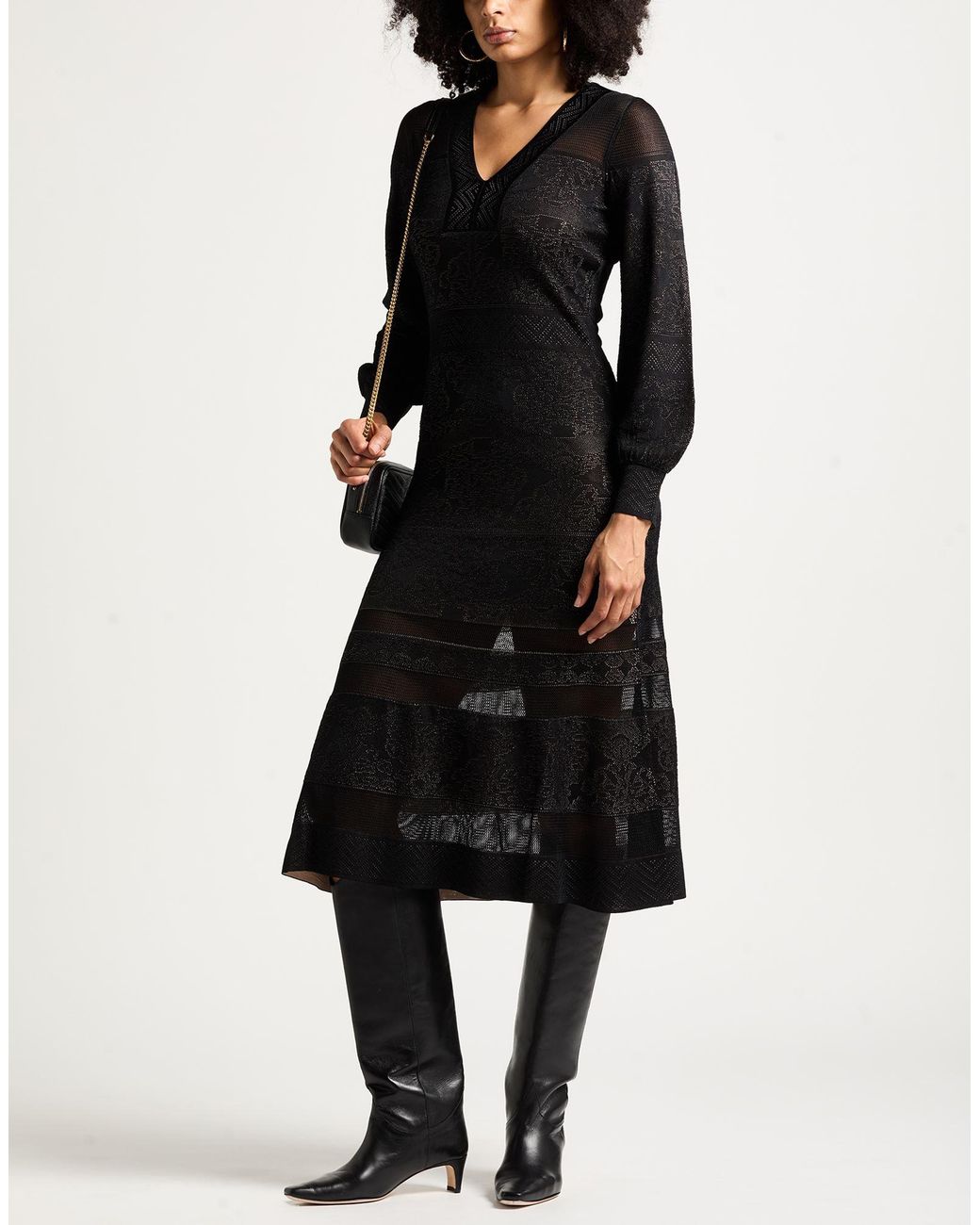 Twinset Black Maxi Dress