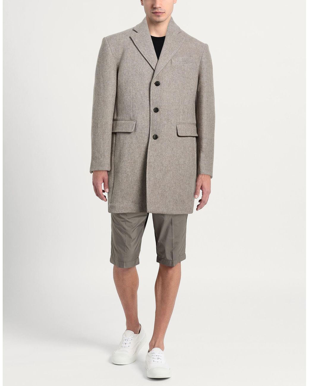Façonnable Gray Coats for men