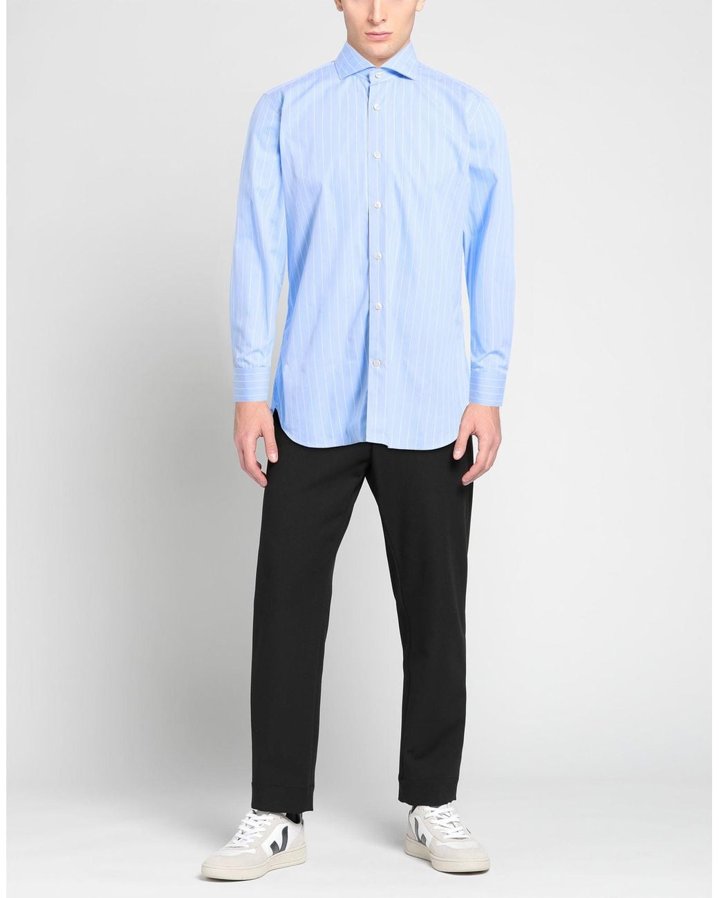 Guglielminotti Blue Shirts for men