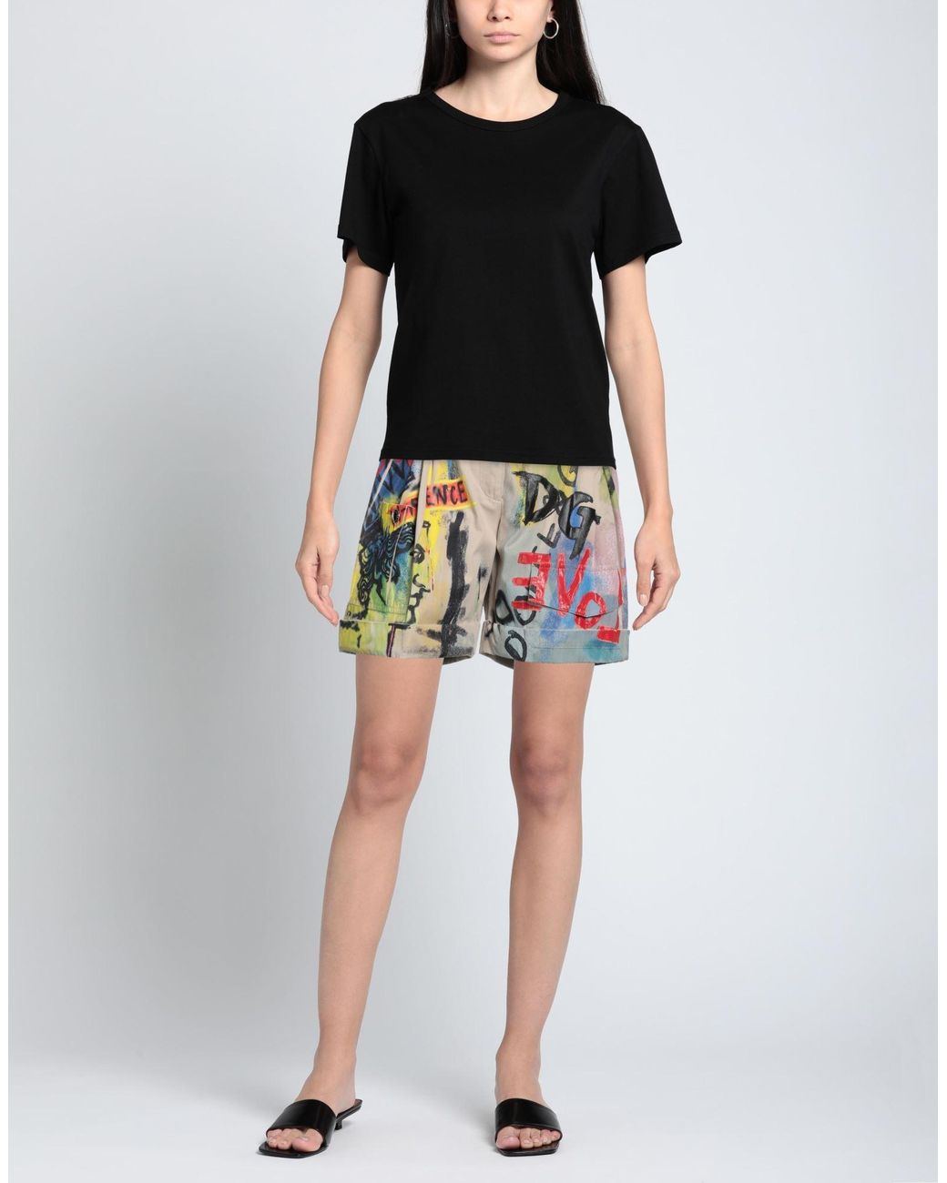 Dolce & Gabbana Natural Shorts & Bermuda Shorts