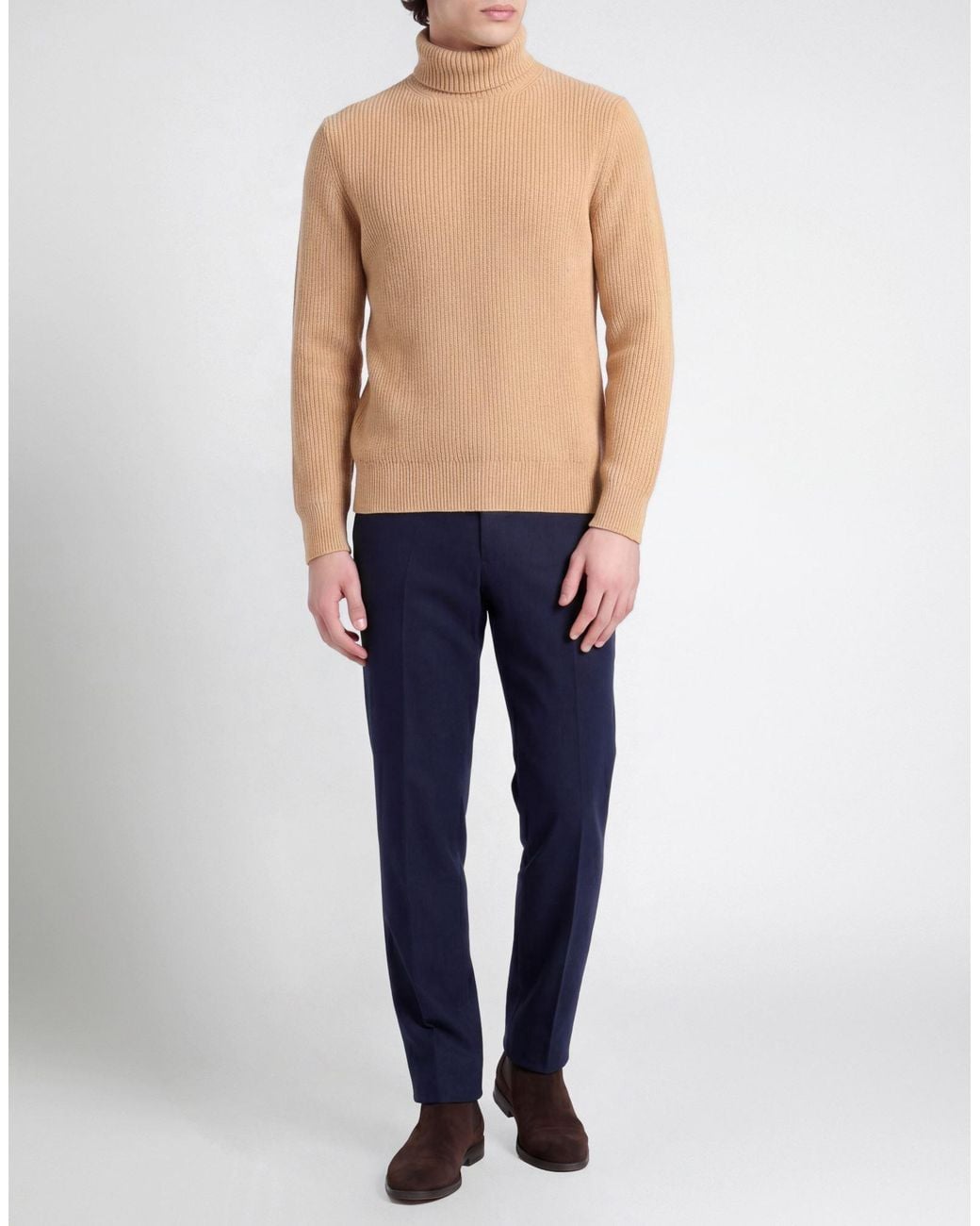 Ballantyne Natural Turtlenecks for men